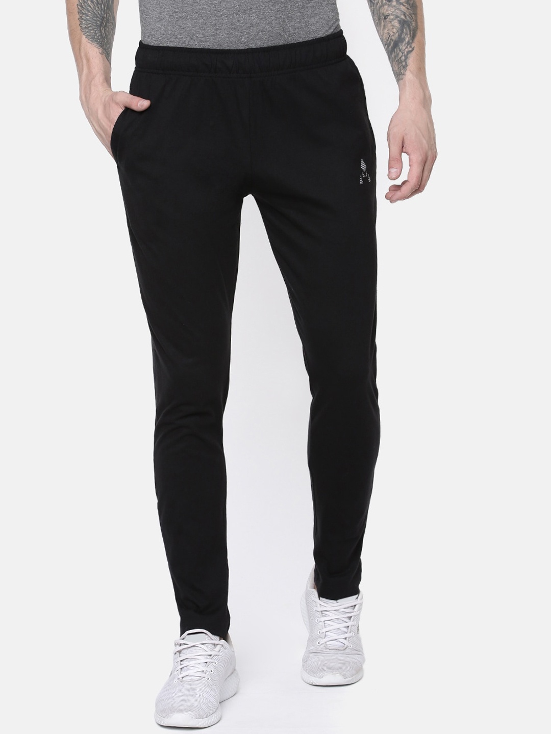 

ACTIMAXX Men Black Solid Track Pants