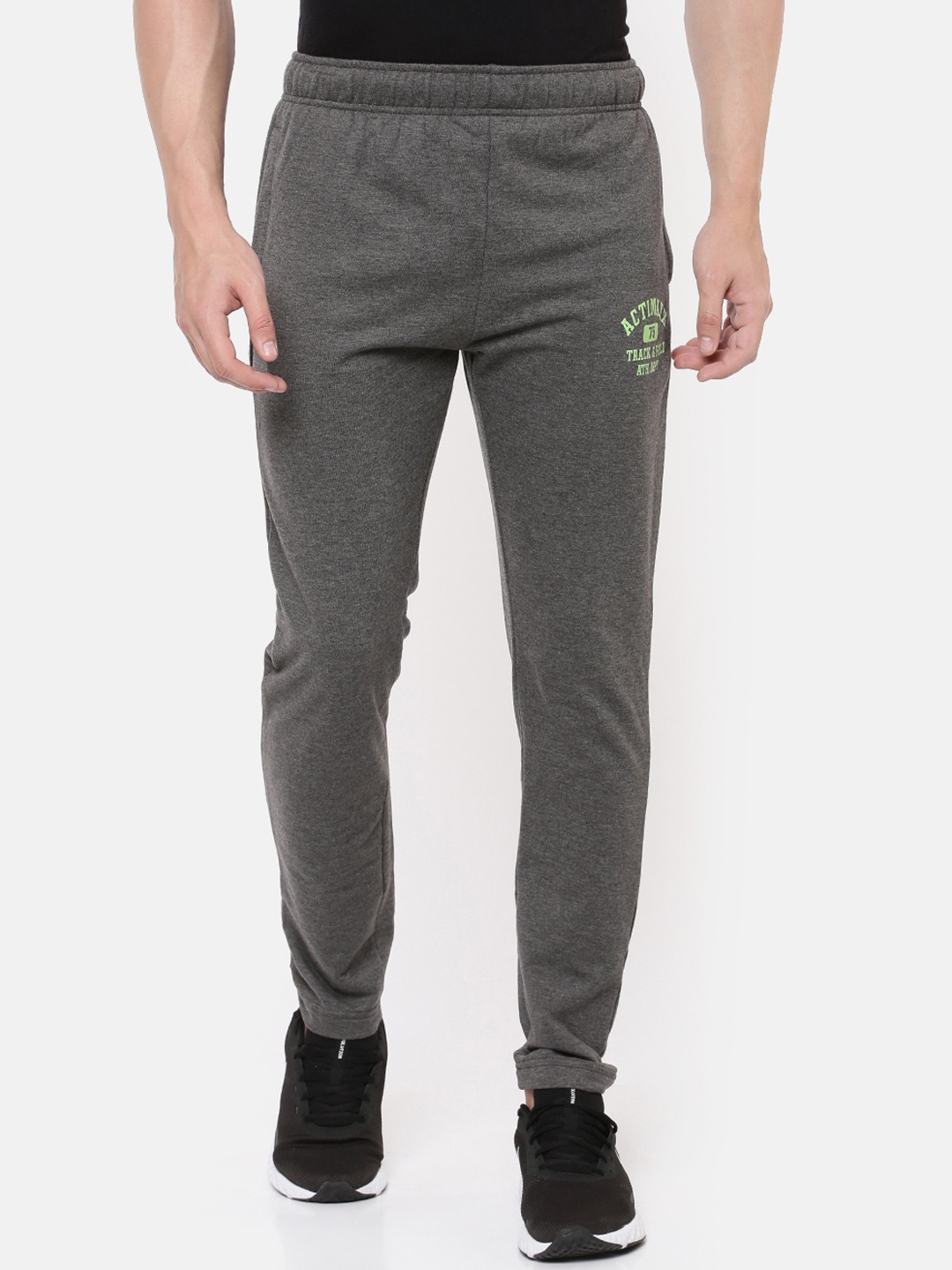 

ACTIMAXX Men Charcoal Solid Track Pants