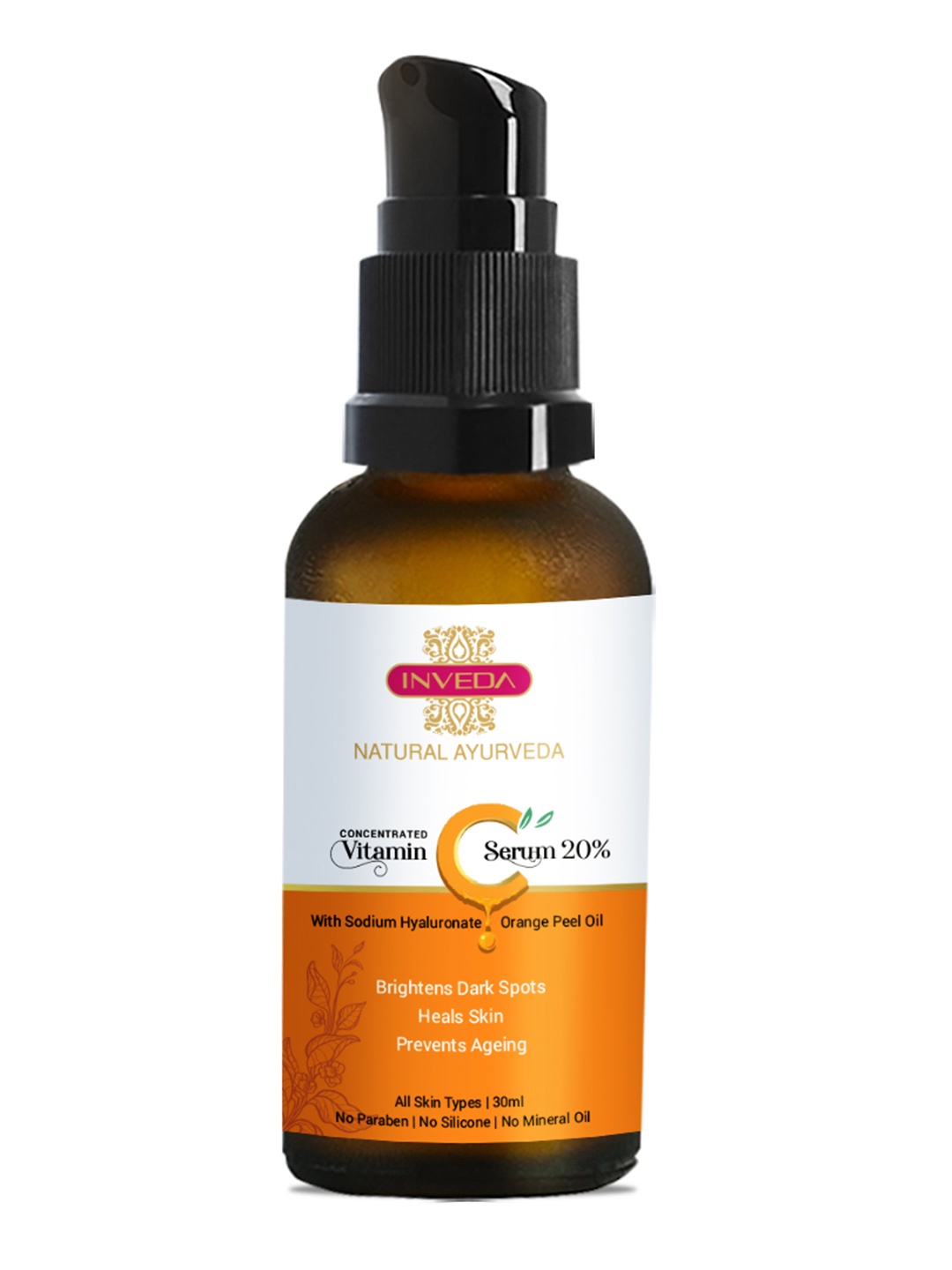 

Inveda Unisex Concentrated Vitamin C Serum 30ml, Multi
