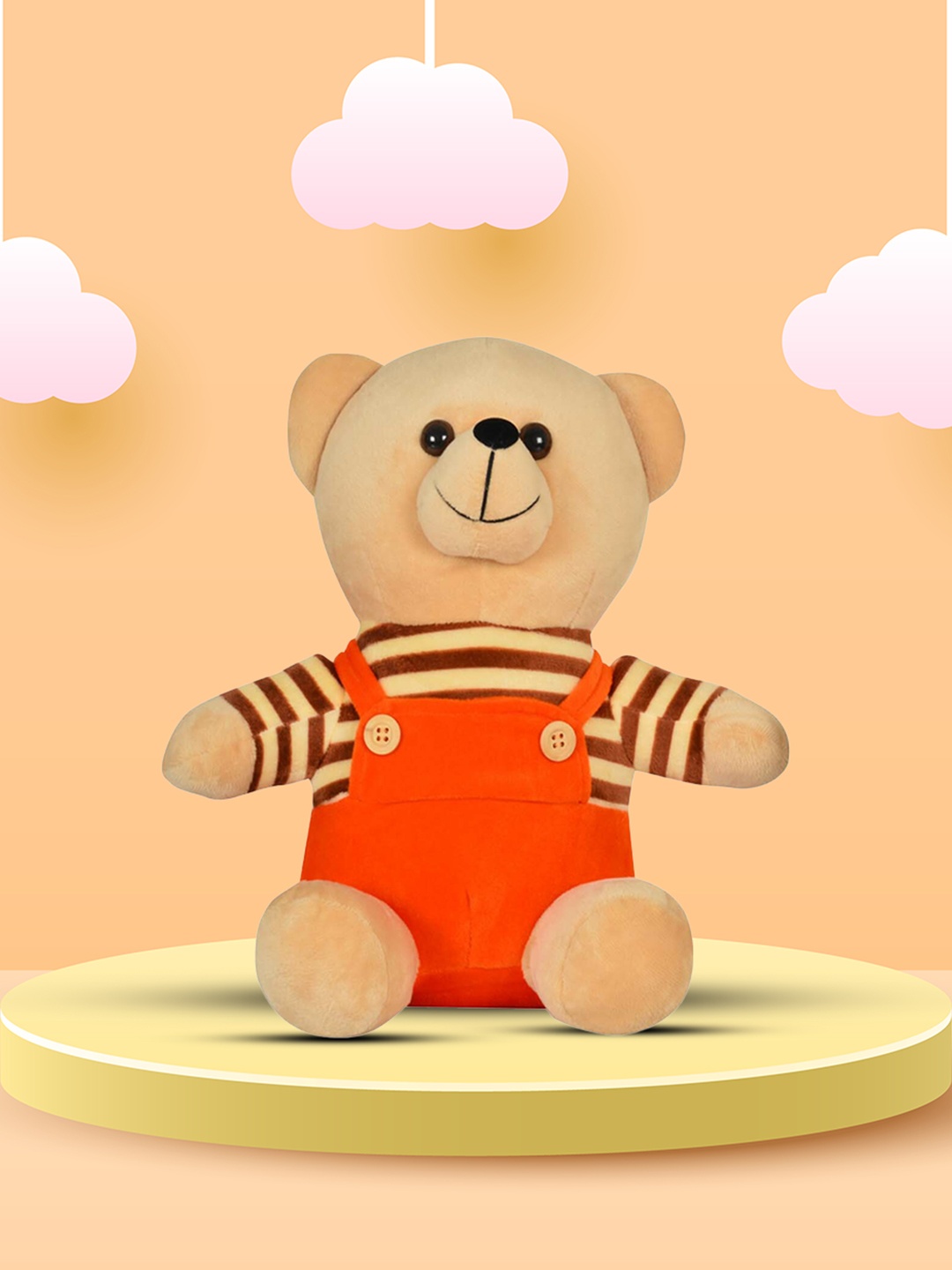 

Mirada Kids Orange Solid Soft Toys and Dolls