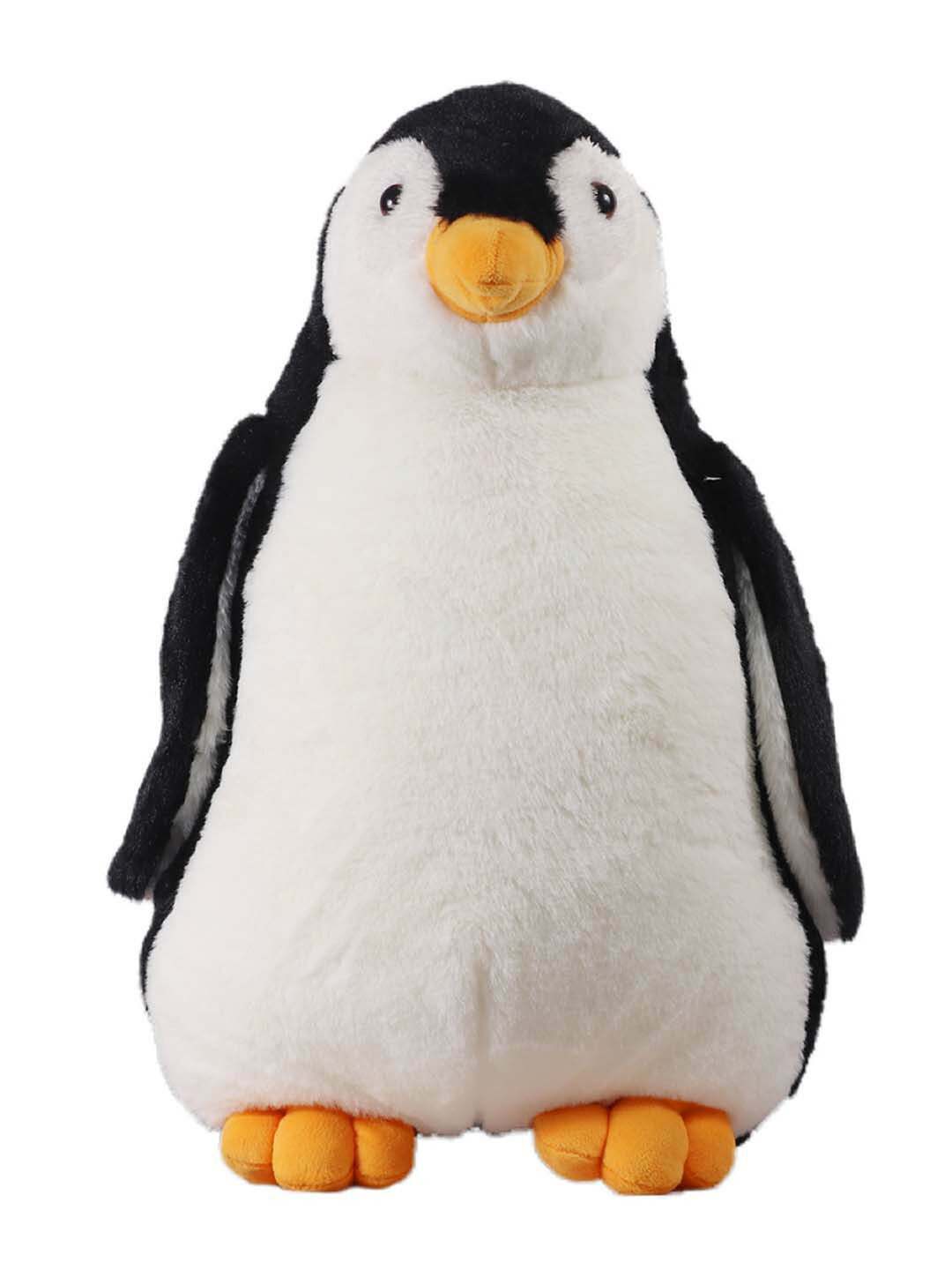 

Mirada Infants Black & White Textured Penguin Soft Toys