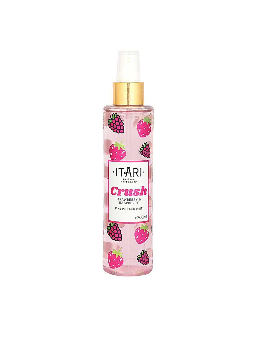 

Itari Crush Strawberry & Raspberry Fine Fragrance Body Mist - 200 ml, Pink