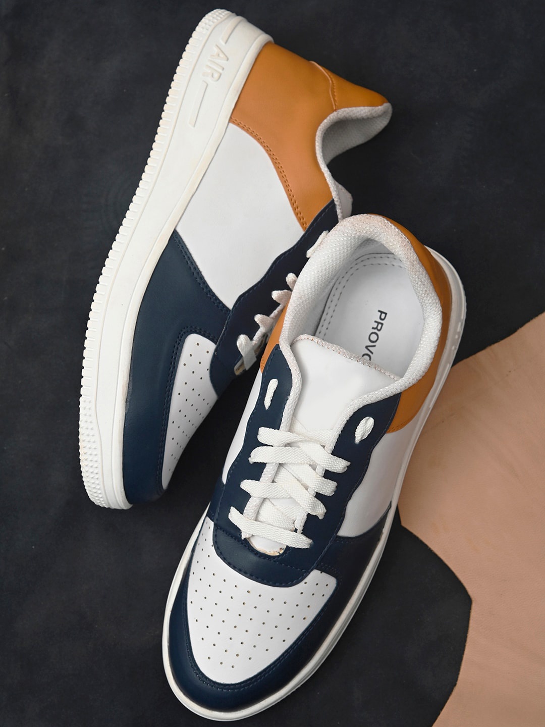 

Provogue Men Blue Colourblocked Sneakers