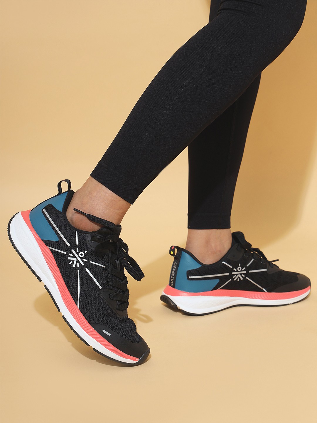 

Cultsport Women Black Sports Shoes