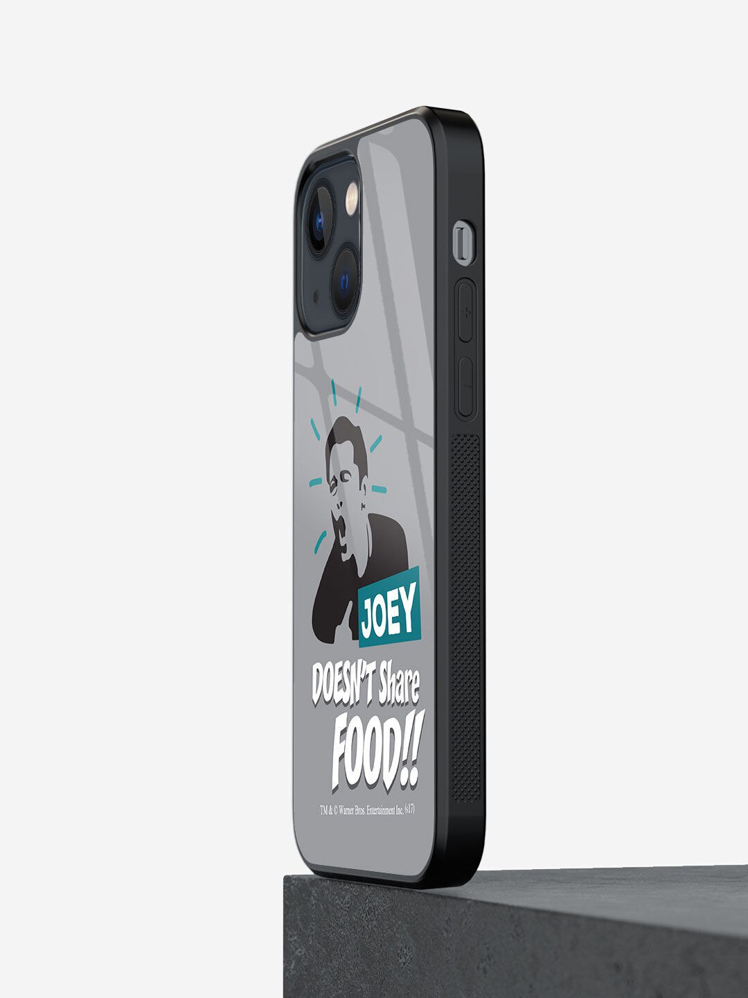 

macmerise Grey Friends Joey doesnt share food Iphone 13 Mini Back Case