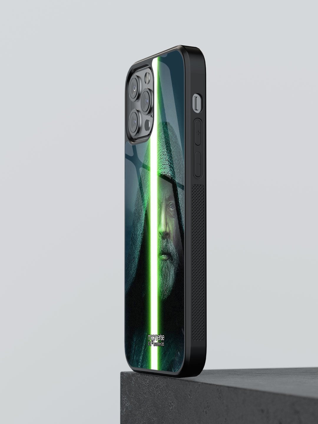 

Macmerise Green Light Saber Green iPhone 13 Pro Phone Back Case