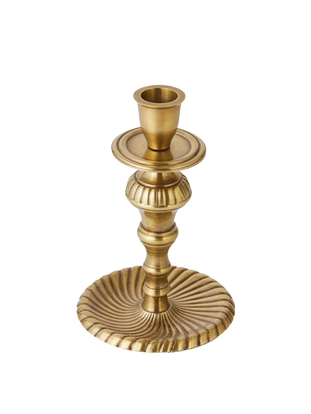 

Fabindia Gold-Toned Taper Candle Holder