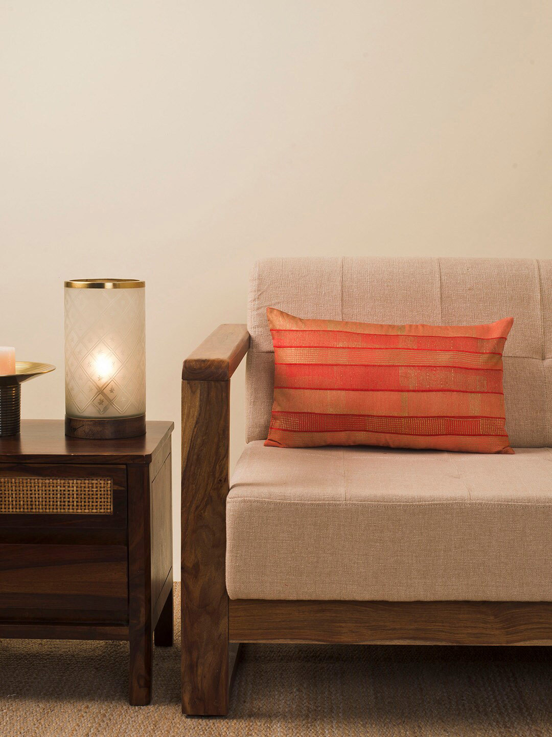 

Fabindia Coral Rectangle Cushion Covers