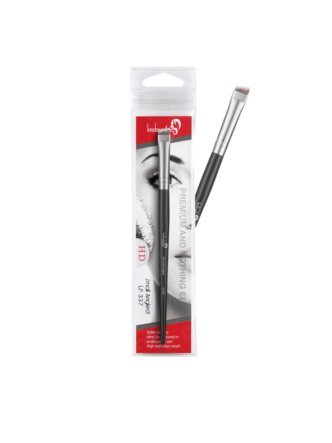 

LONDONPRIME HD Small Angled Brush - LP 337, Black