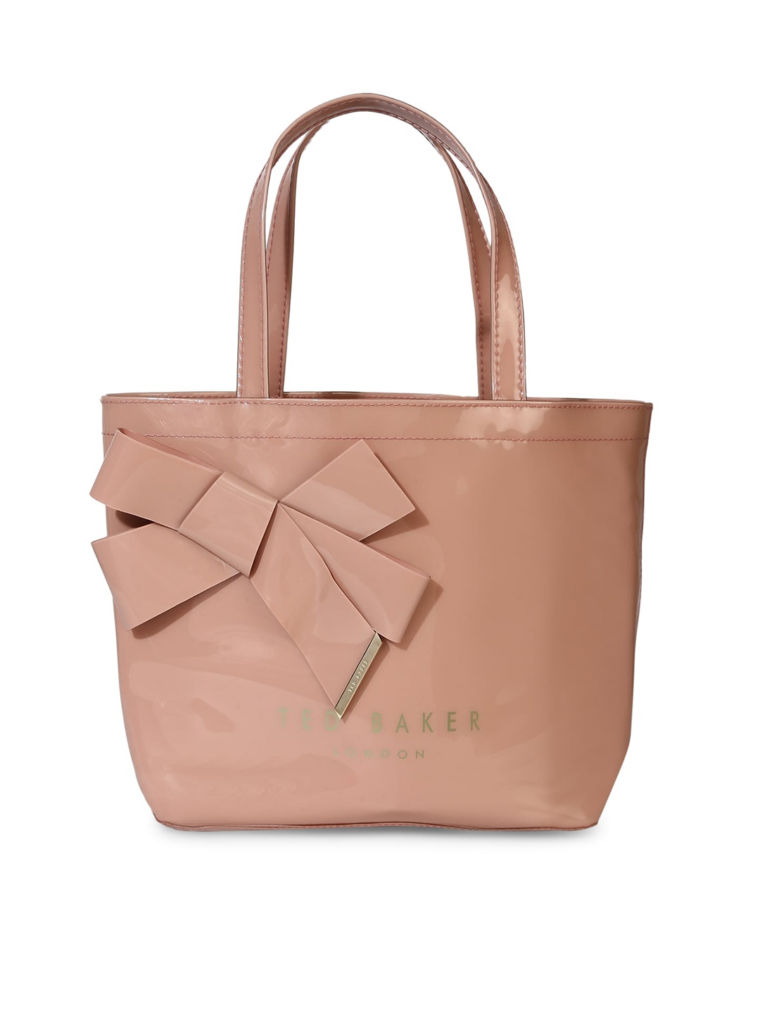 Ted Baker Pink Shopper Shoulder Bag with Bow Detail