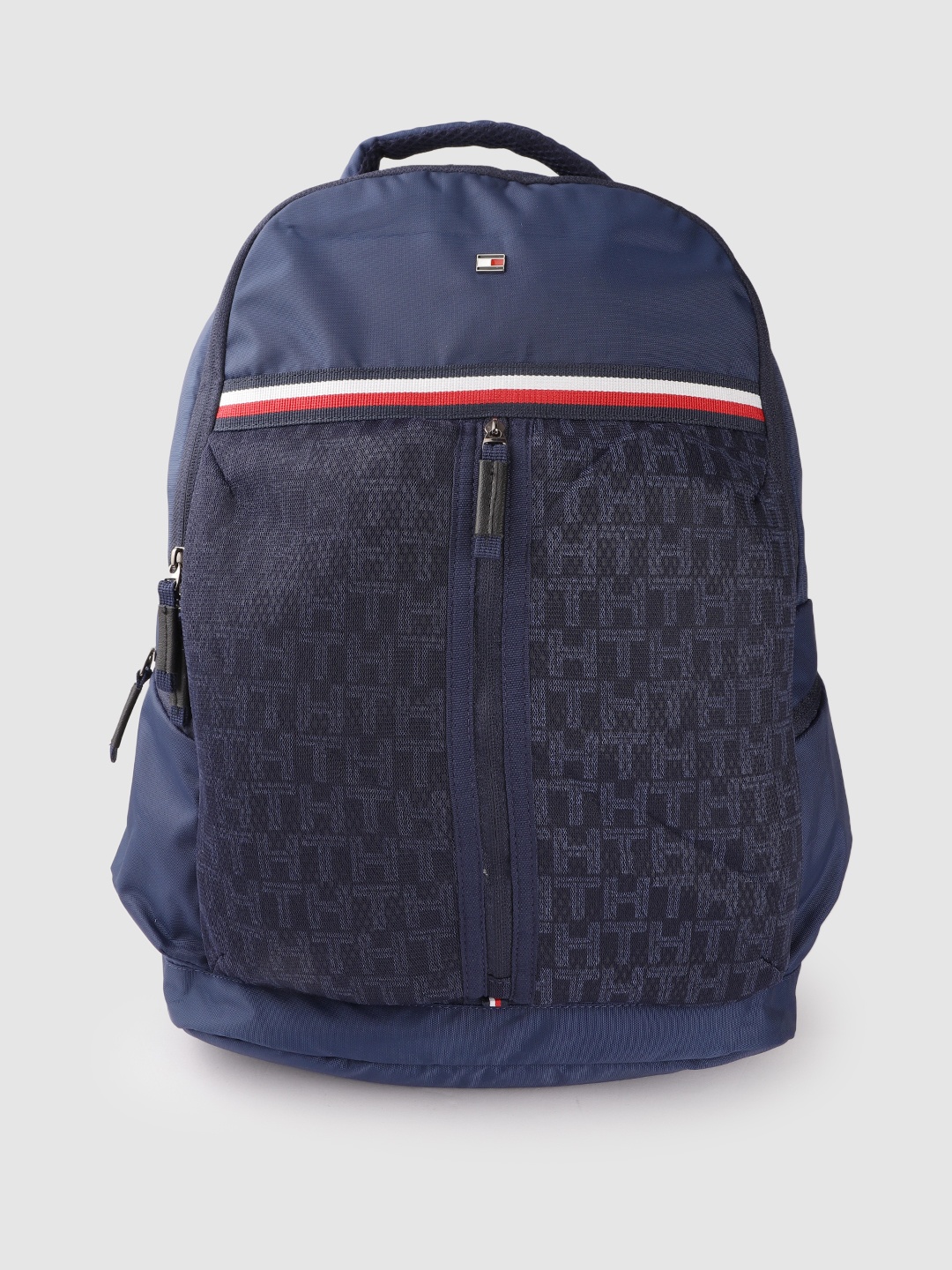 

Tommy Hilfiger Unisex Navy Blue Brand Logo Backpack