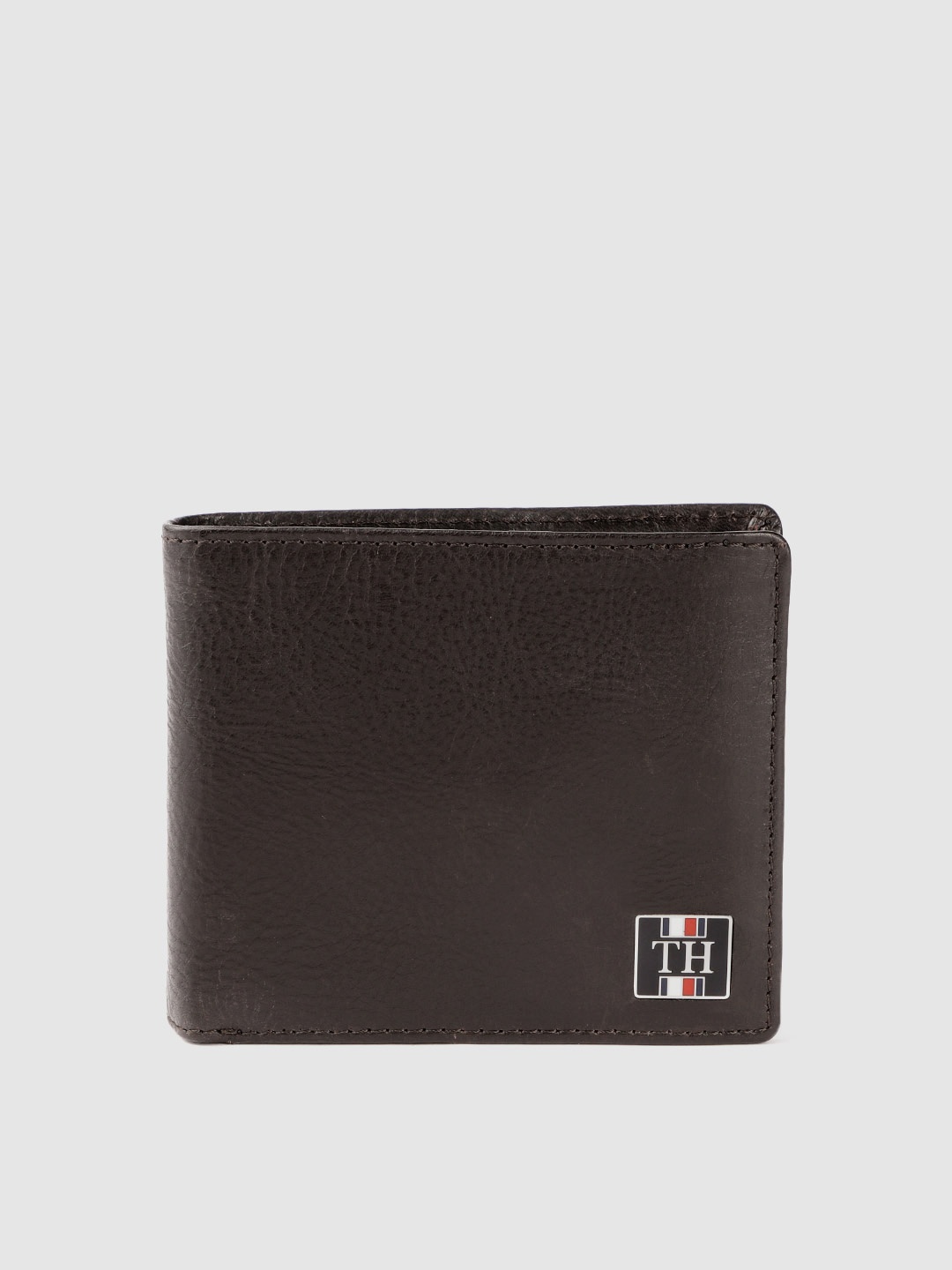

Tommy Hilfiger Men Brown Leather Two Fold Wallet