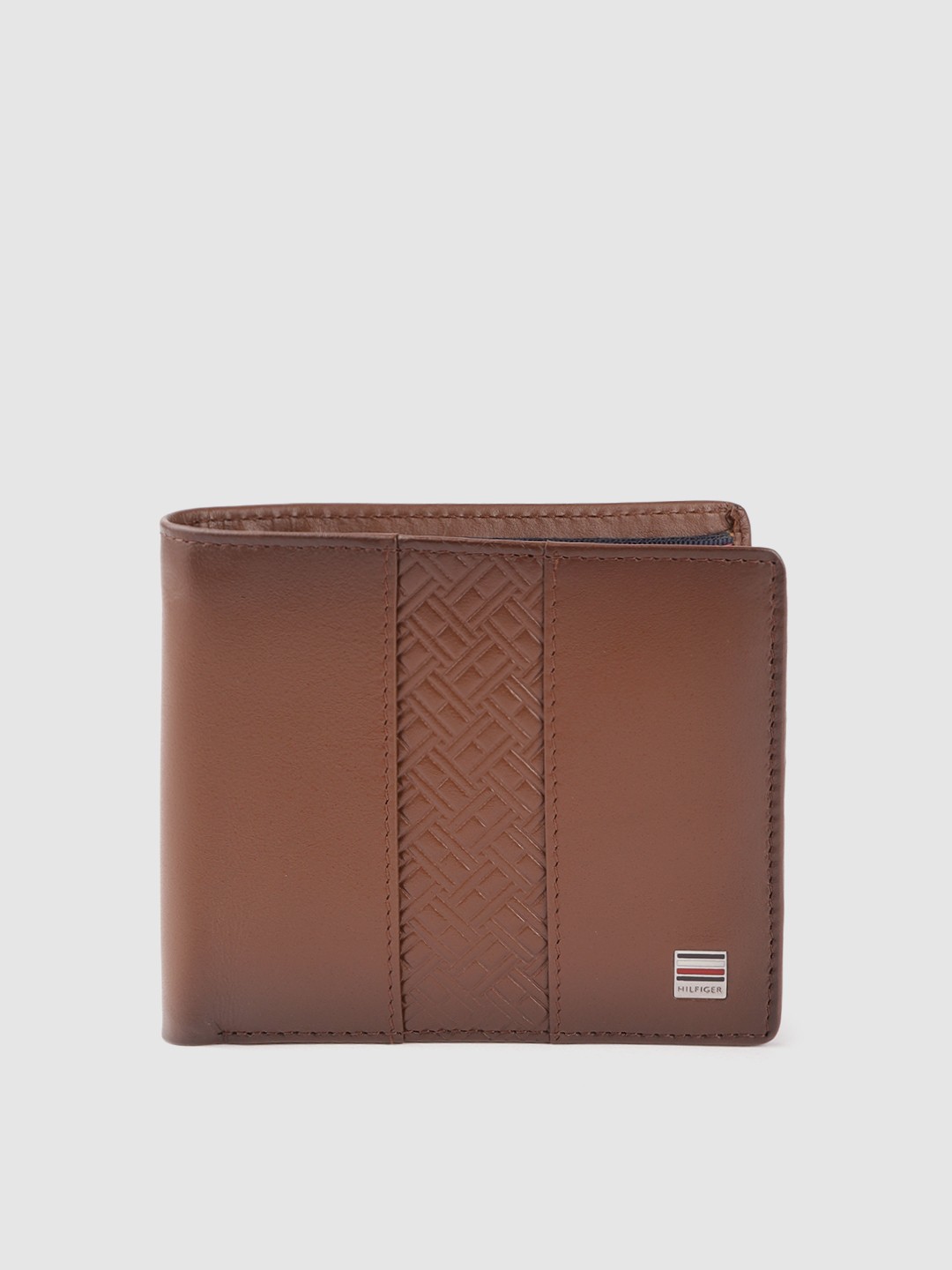 

Tommy Hilfiger Men Brown Leather Two Fold Wallet