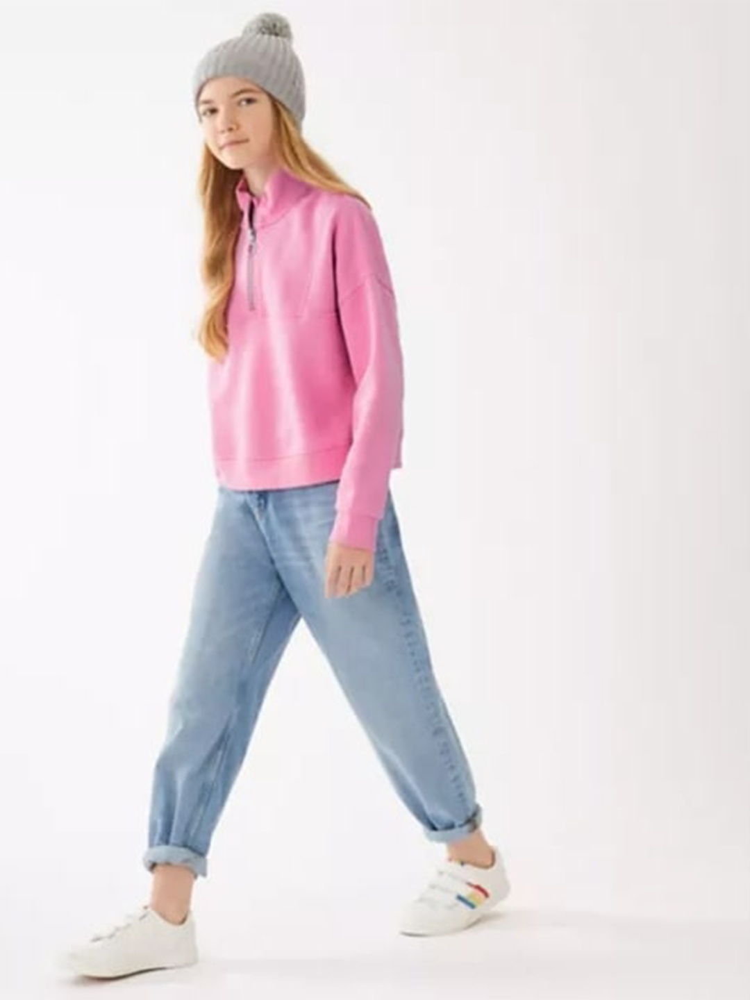 

Marks & Spencer Girls Pink Sweatshirt