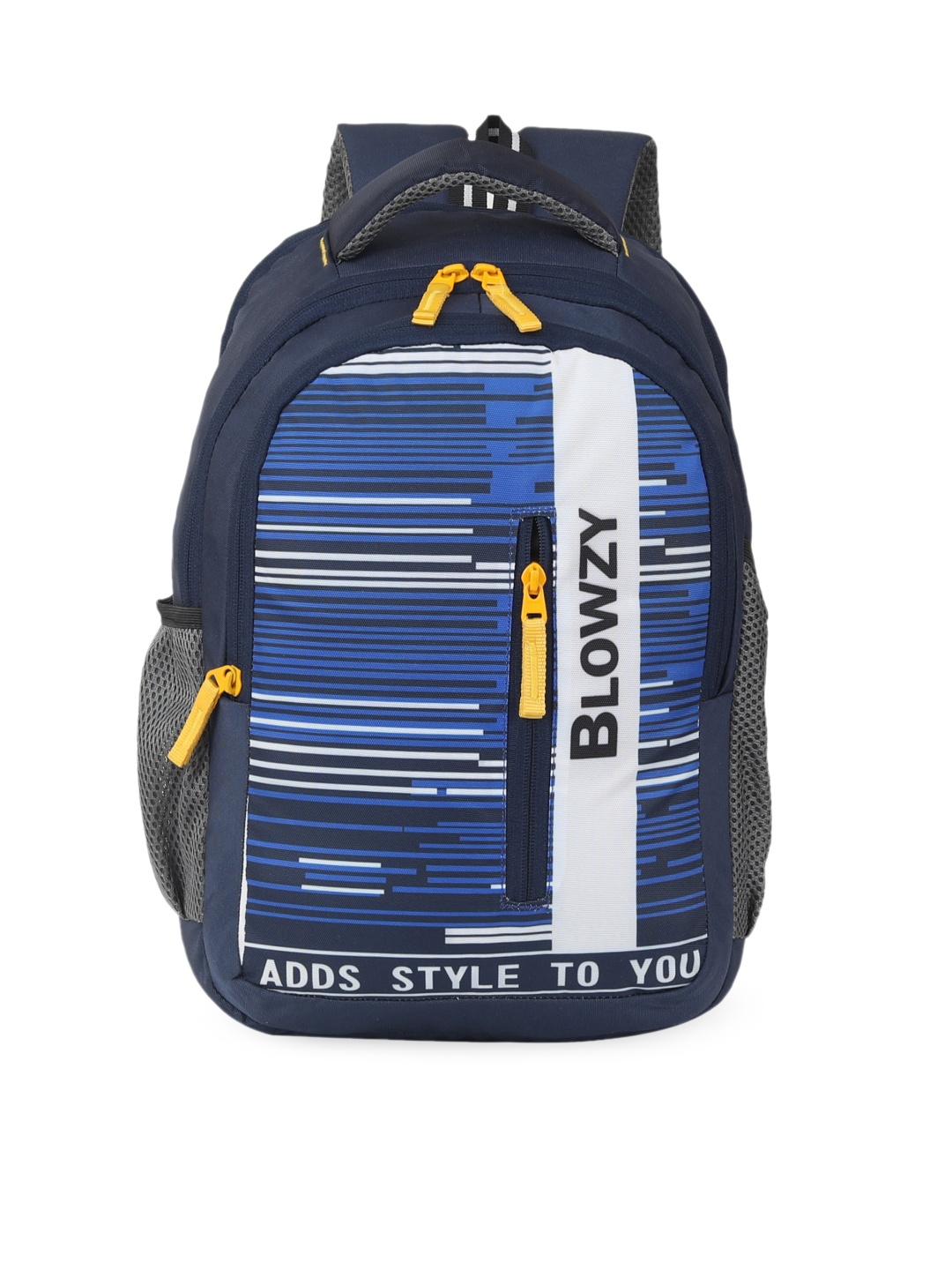 

Blowzy Bags Kids Navy Blue Printed Backpack