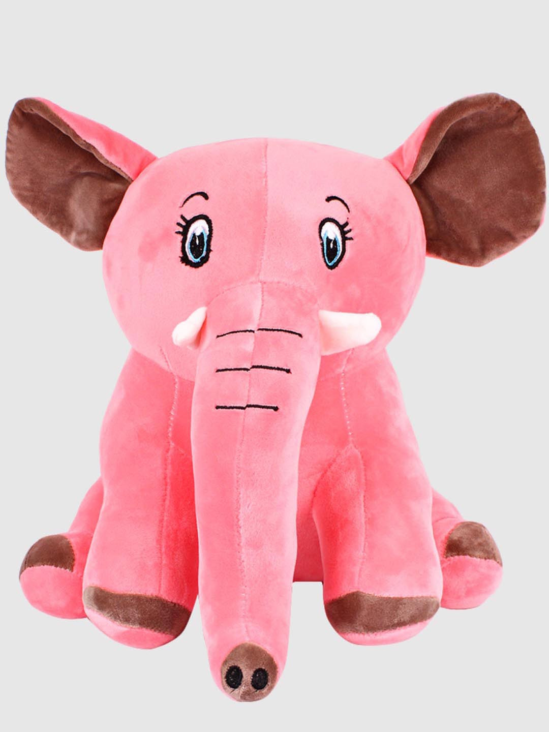 

DukieKooky Kids Pink Sitting Elephant Soft Toy