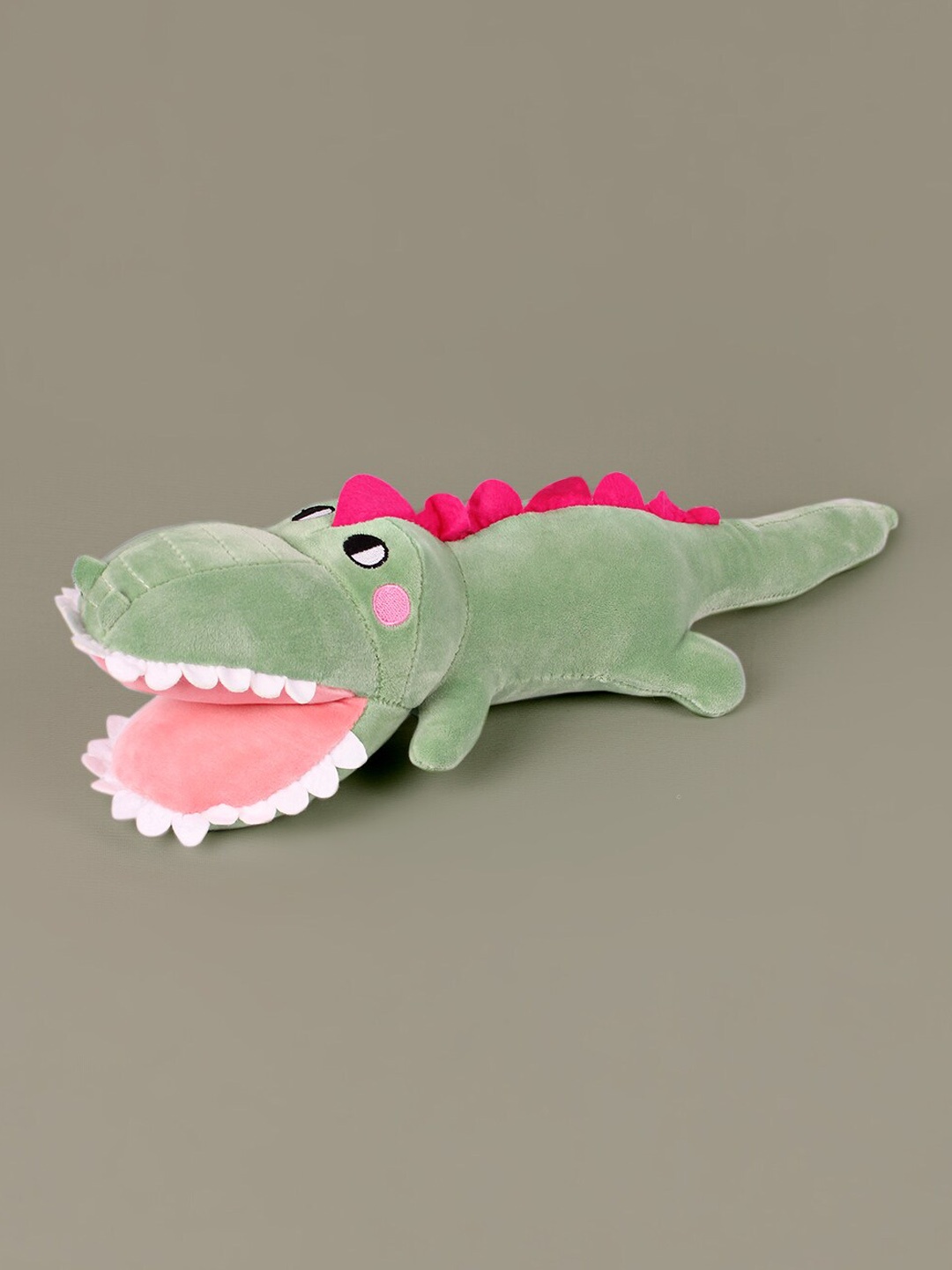 

DukieKooky Kids Olive-Green Crocodile Soft Toys