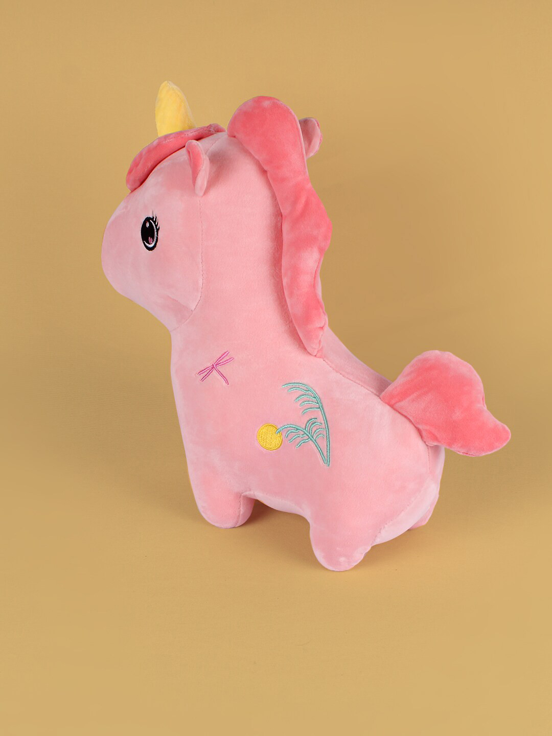 

DukieKooky Kids Pink Solid Unicorn Soft Toys