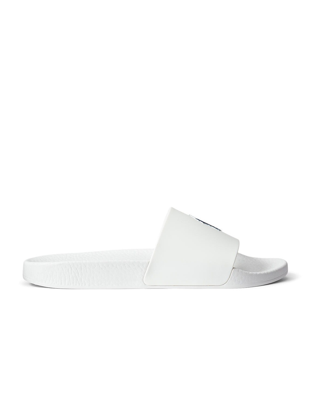 

Polo Ralph Lauren Men White Rubber Sliders