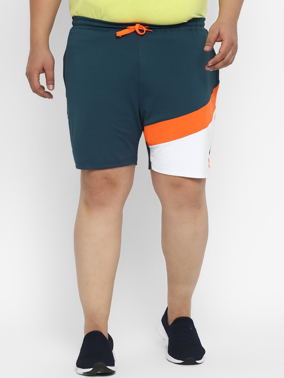 

Yuuki Men Plus Size Running Shorts, Teal