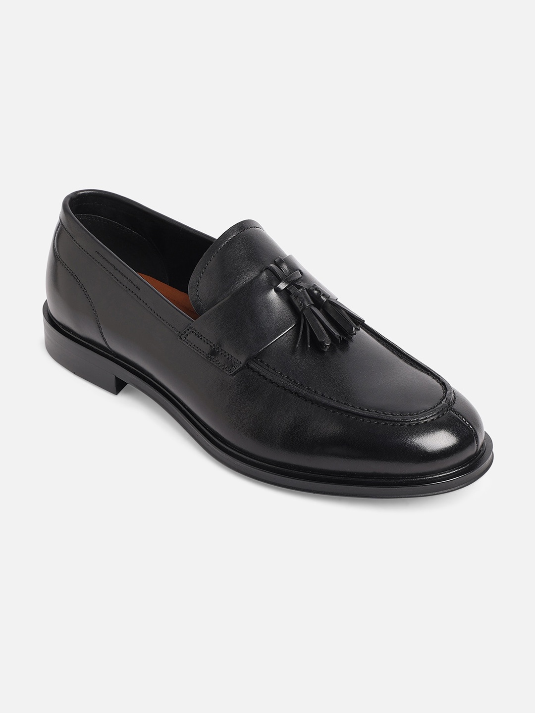 

ALDO Men Black Leather Loafers