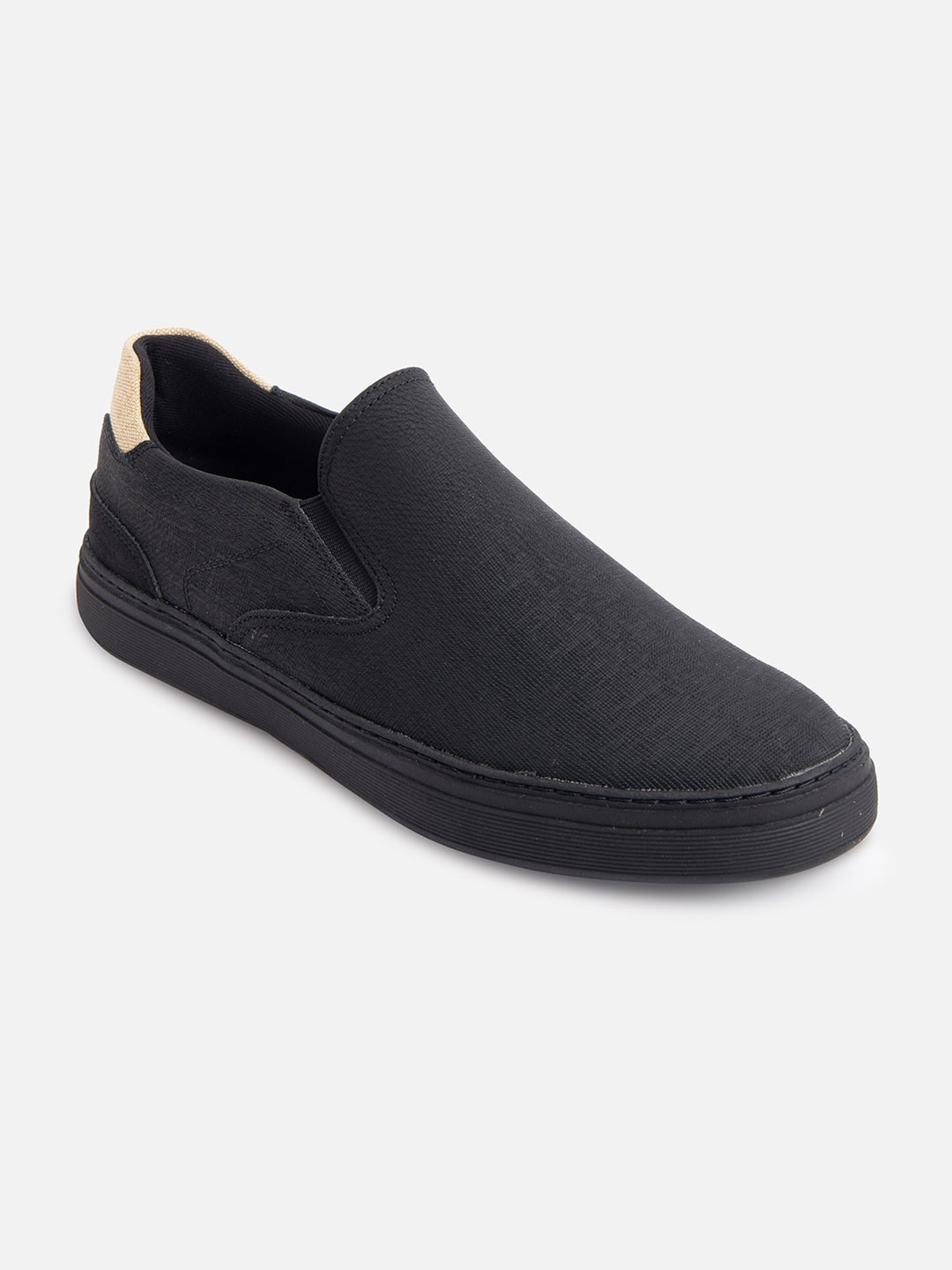 

ALDO Men Black Slip-On Sneakers