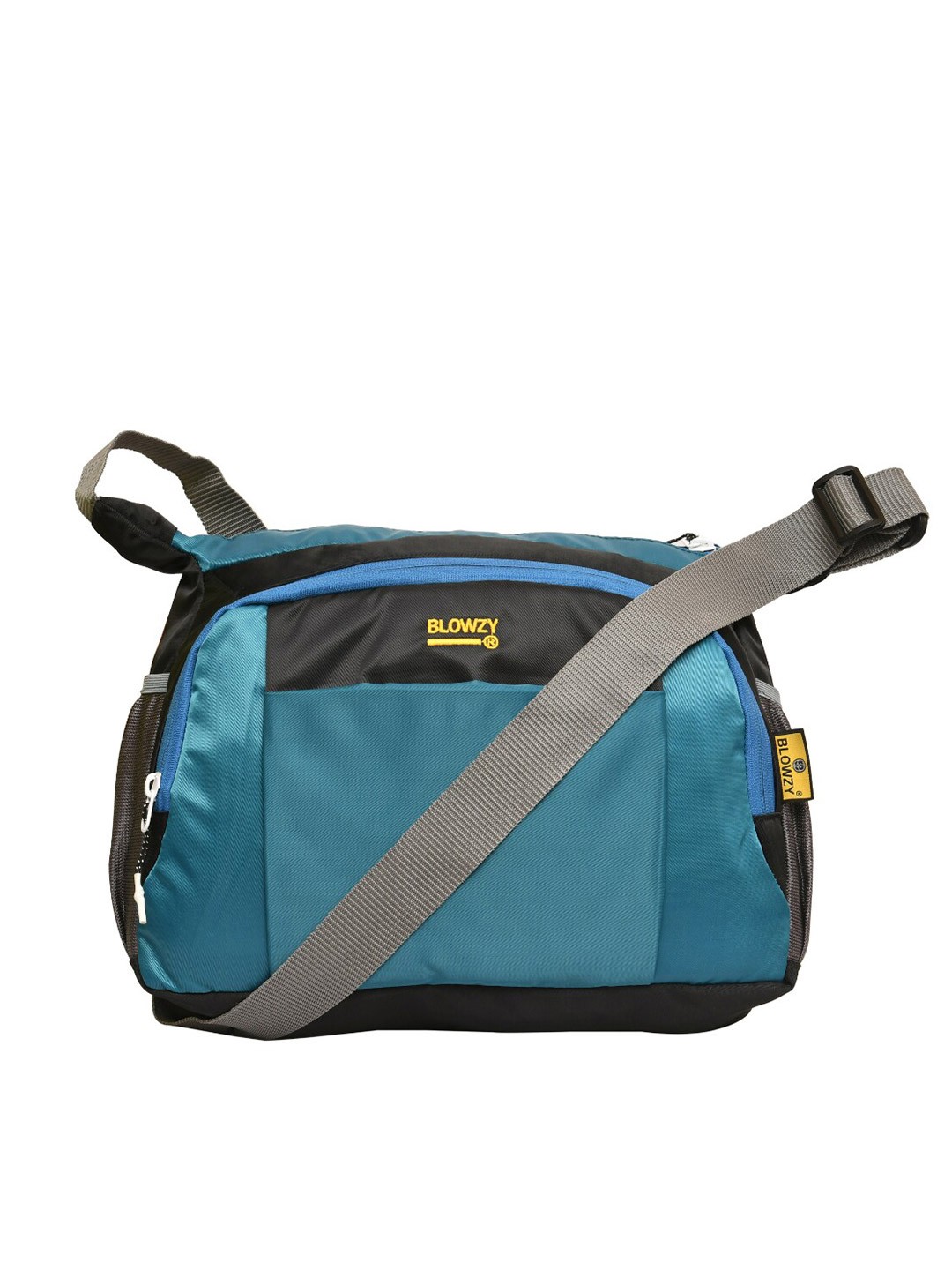 

Blowzy Bags Unisex Blue & Black Messenger Bag