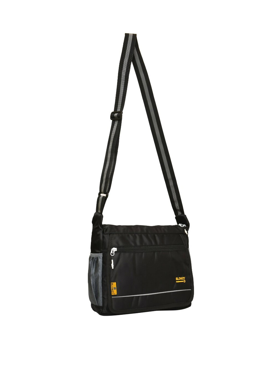 

Blowzy Bags Unisex Black Messenger Bag