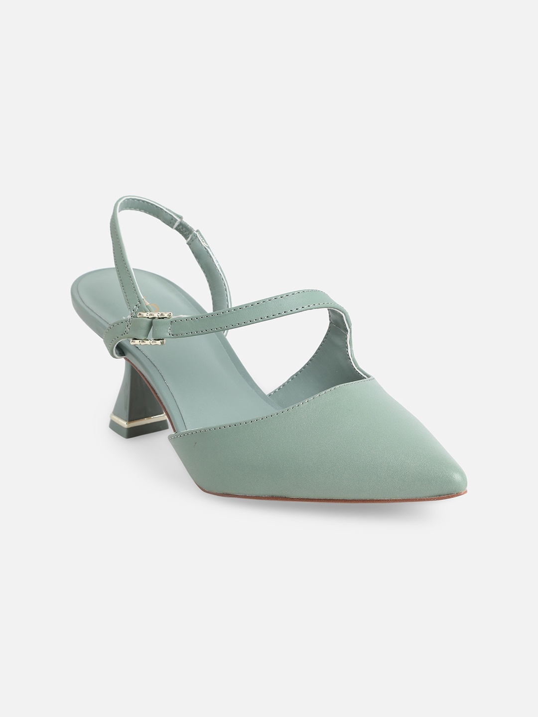 

ALDO Green Kitten Heels