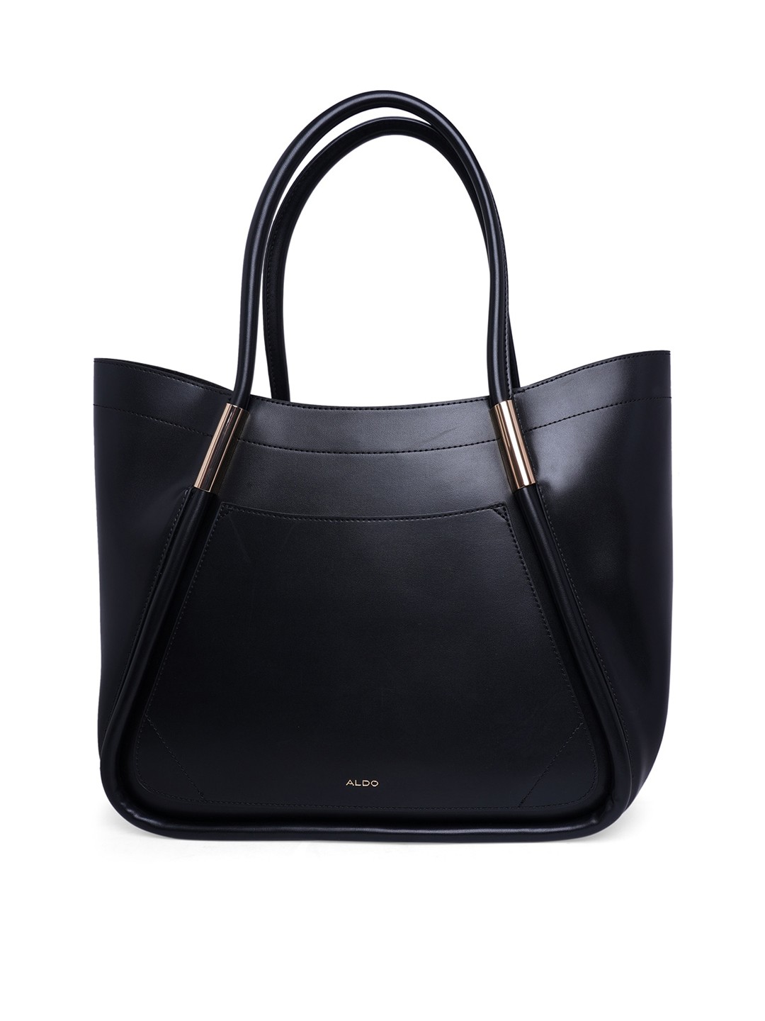 

ALDO Women Black PU Half Moon Shoulder Bag