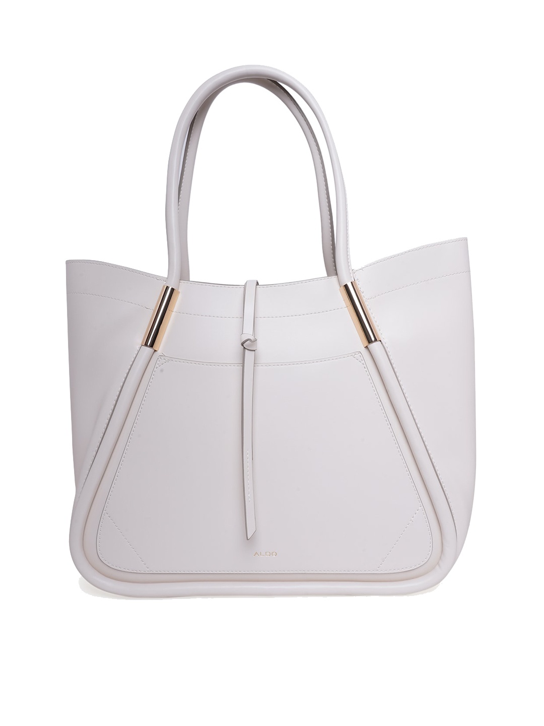 

ALDO Off White PU Shopper Shoulder Bag with Tasselled