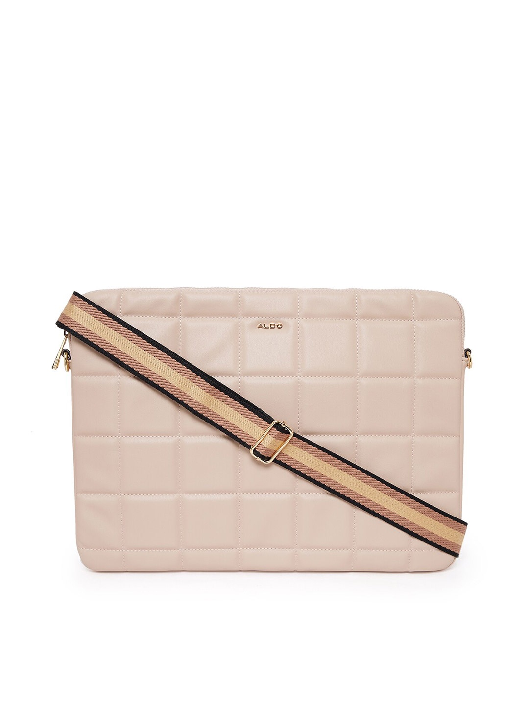 

ALDO Women Beige PU Laptop Sleeve