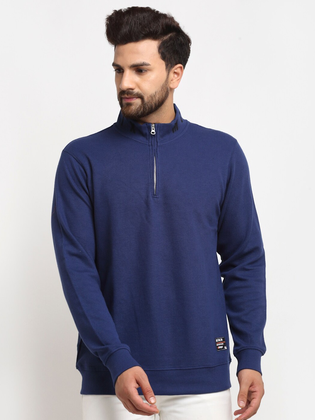 

Club York Men Blue Sweatshirt