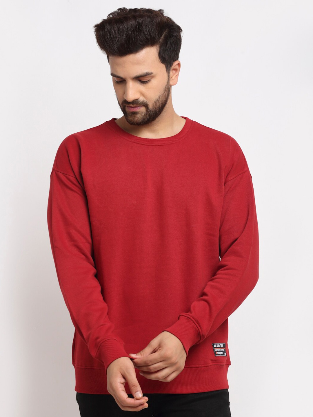 

Club York Men Red Sweatshirt