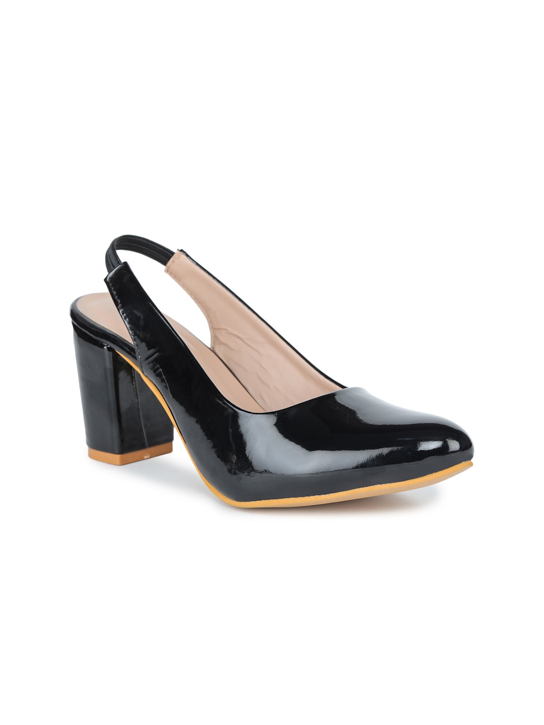

H3F Black Party Block Pumps