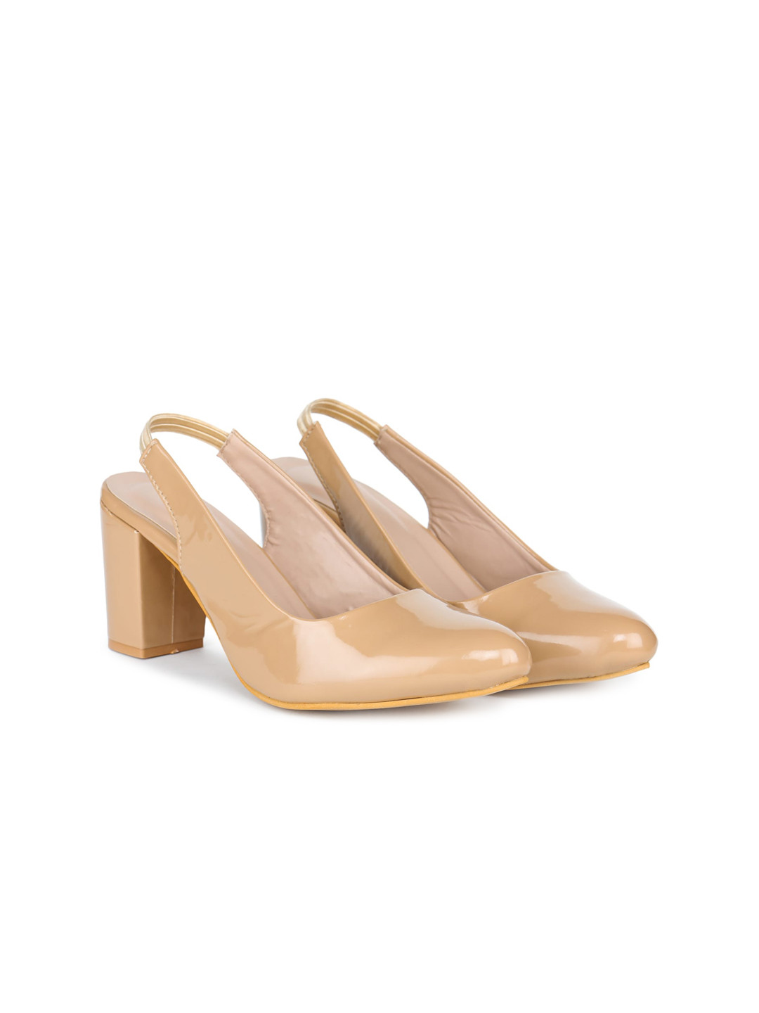 

H3F Beige Party Block Heels