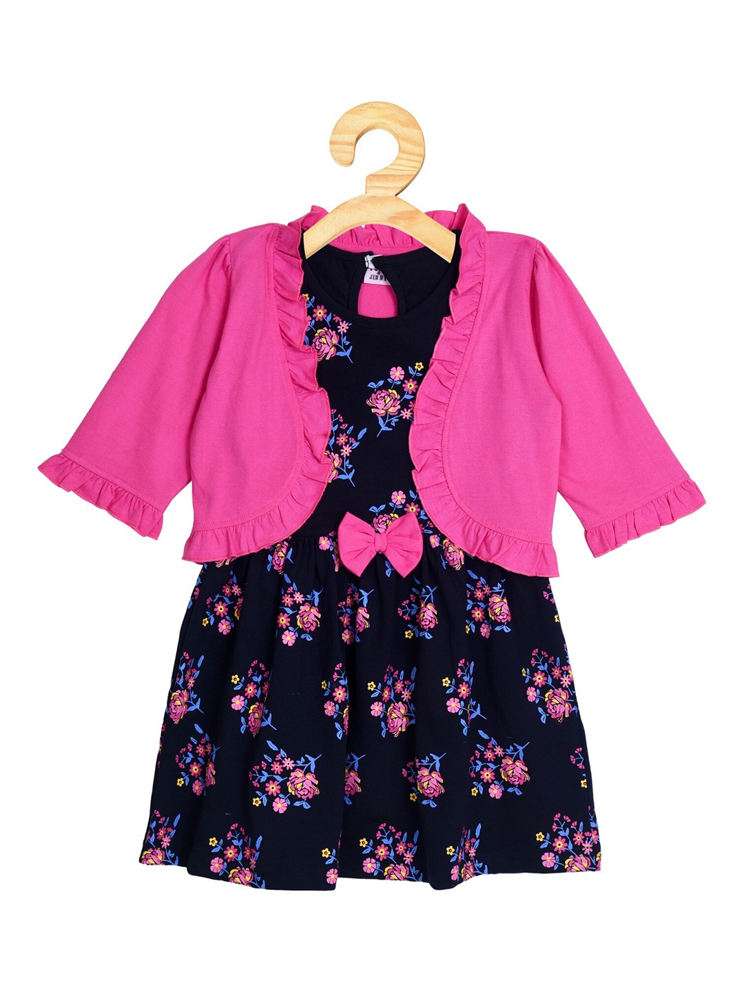 

POMY & JINNY Girl Pink Floral Dress