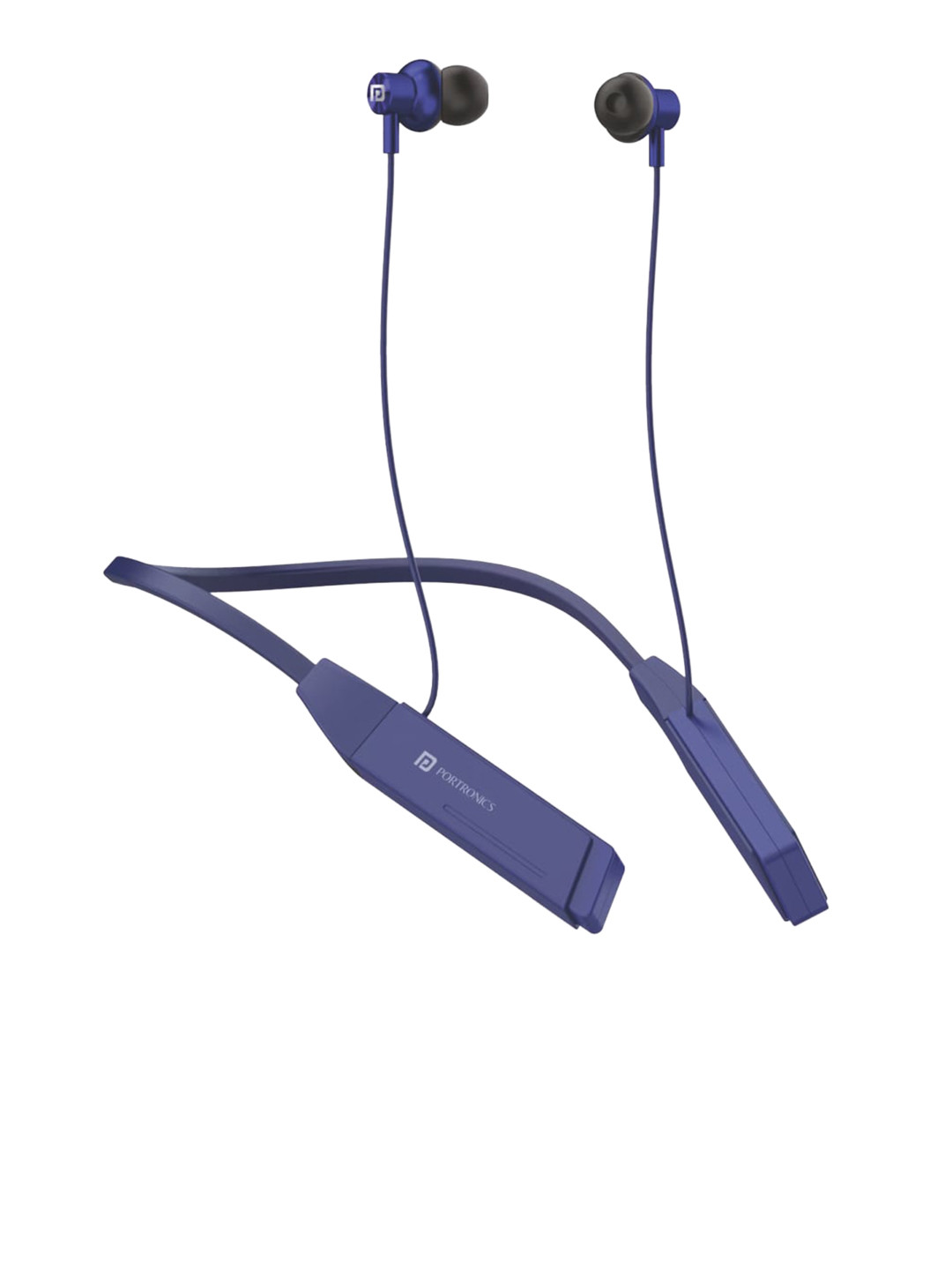 

Portronics Harmonics Blue Z2 Bluetooth 5.2 Neckband Headphones