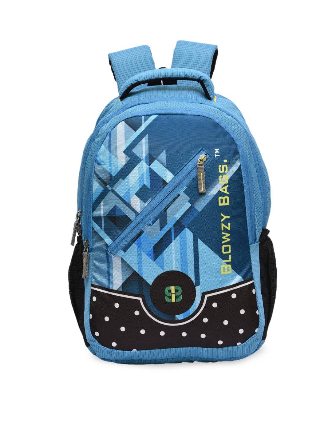 

Blowzy Bags Unisex Blue Printed Backpacks