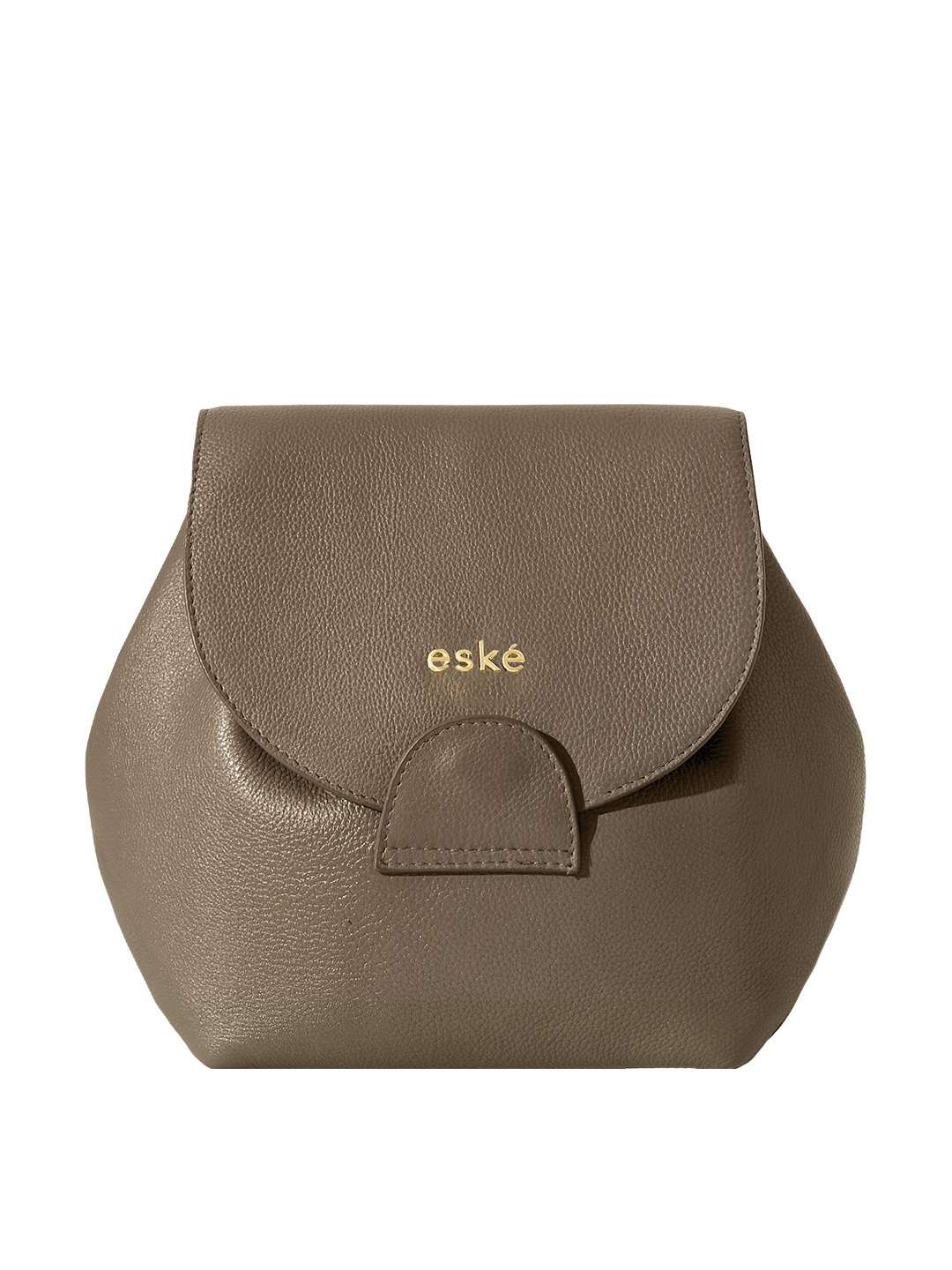 

Eske Women Taupe Backpack with Compression Straps