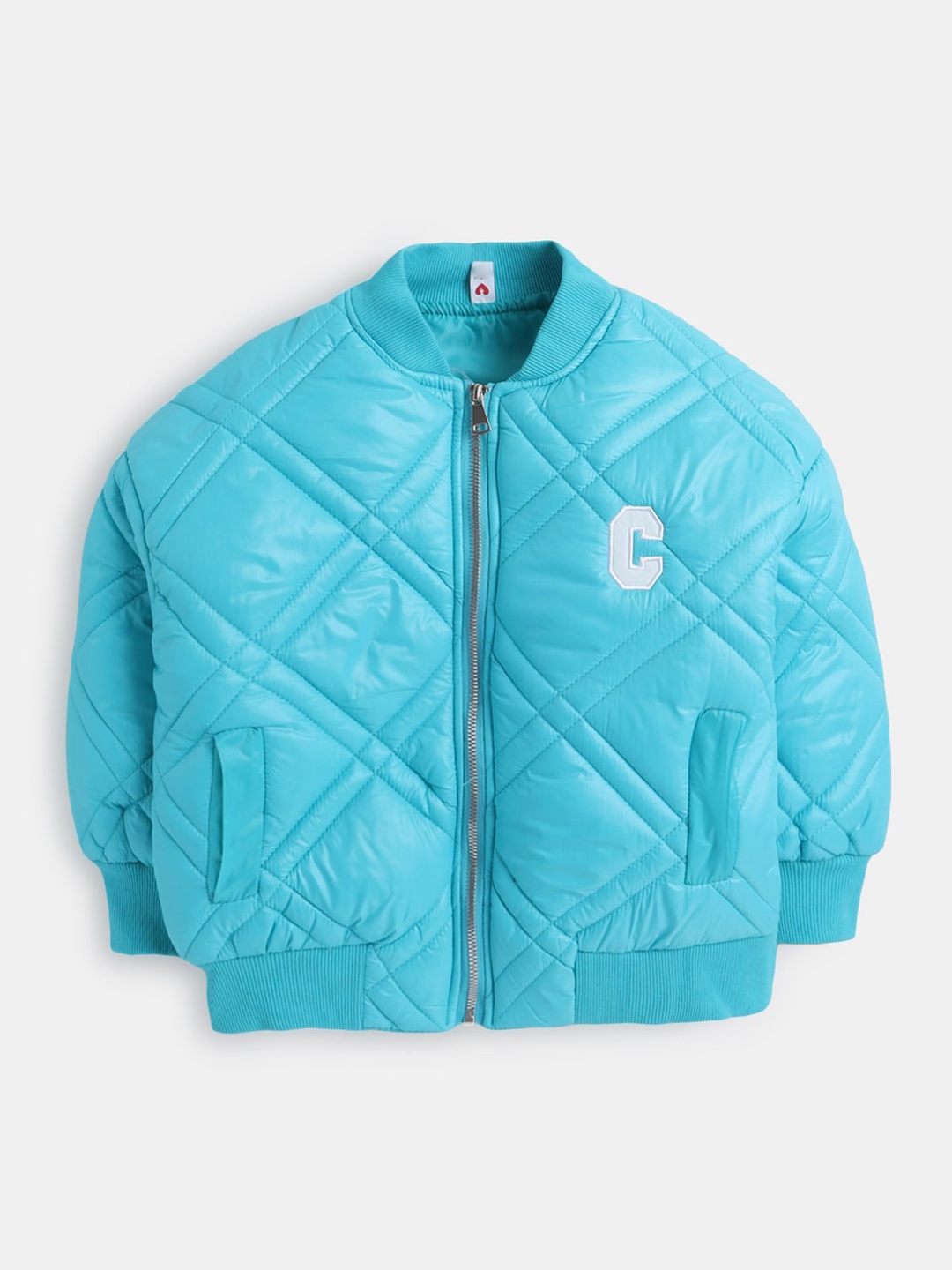 

Hopscotch Boys Blue Crop Open Front Jacket