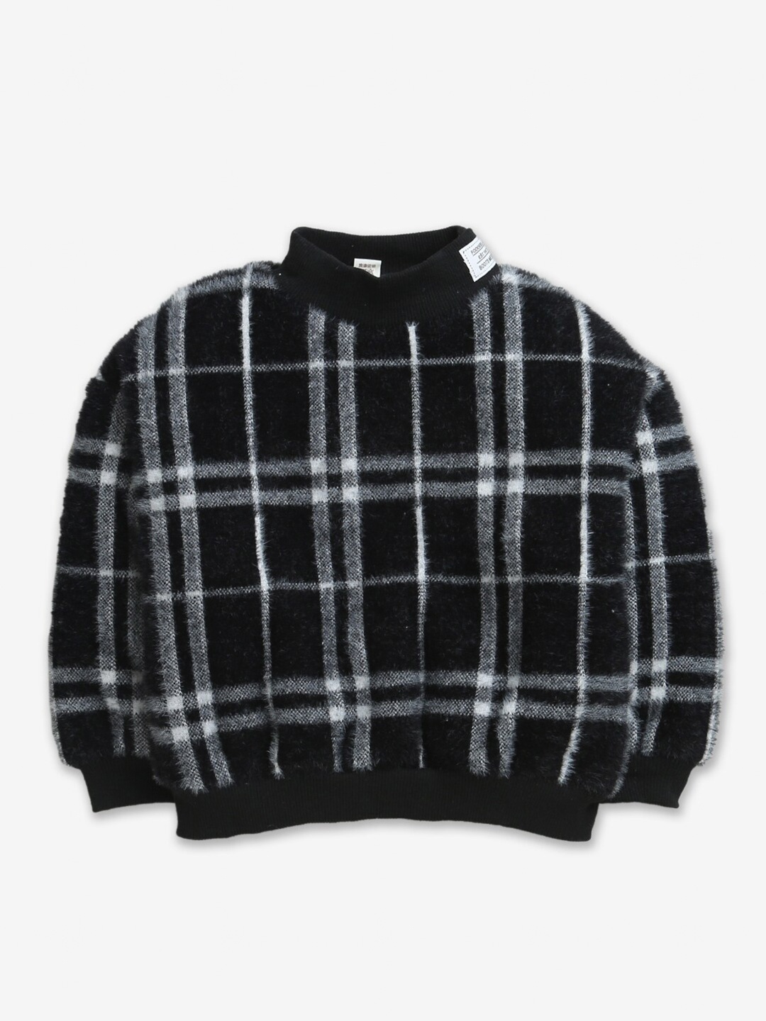 

Hopscotch Boys Black Checked Sweatshirt