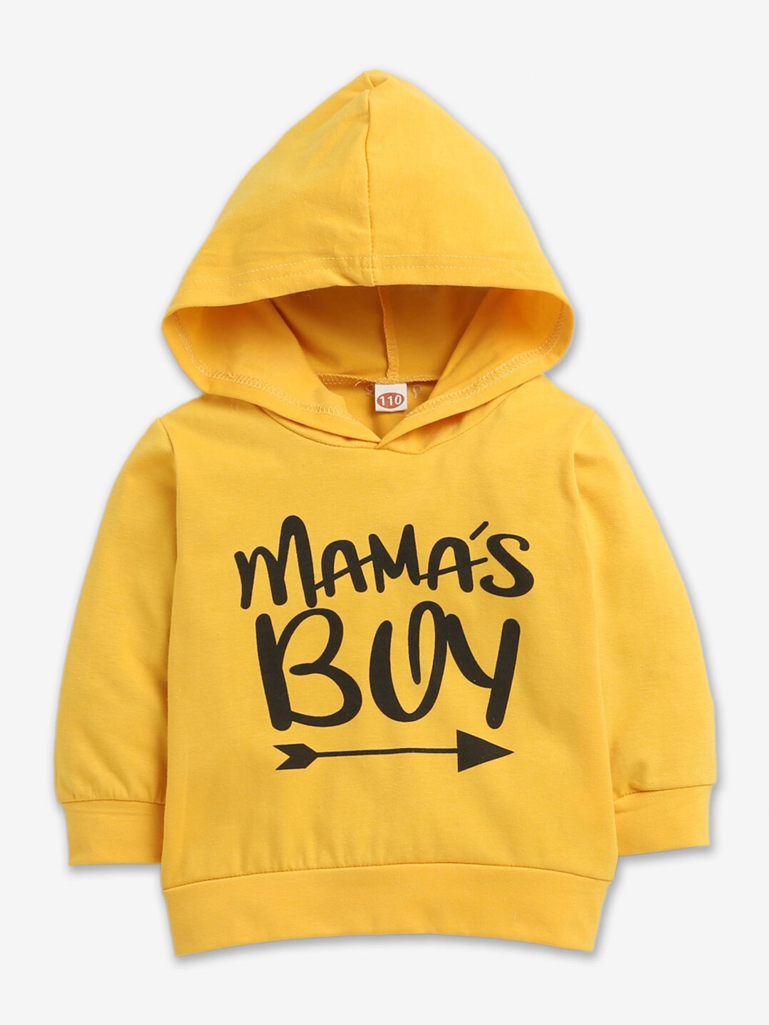 

Hopscotch Girls Yellow Hooded Sweatshirt