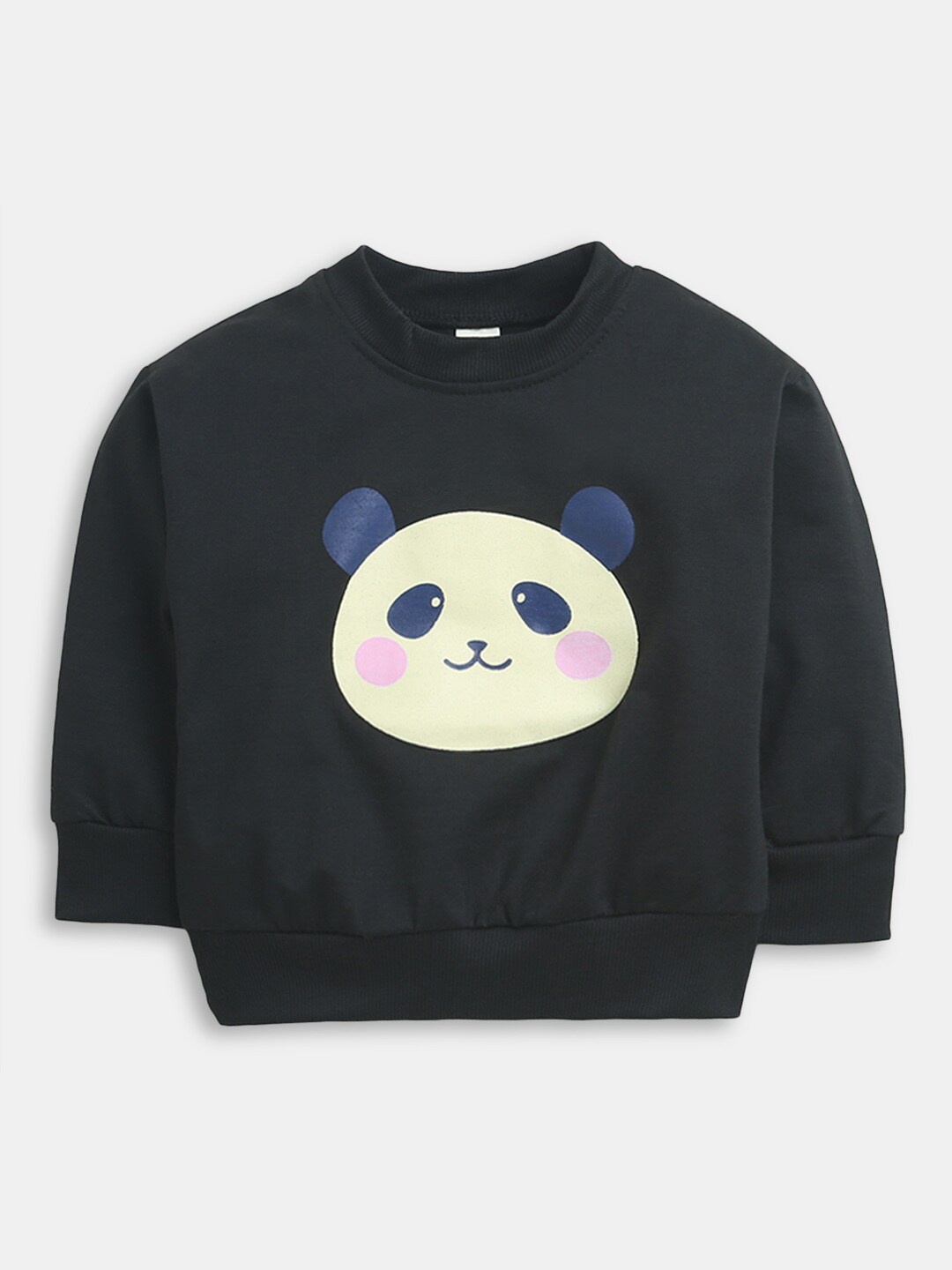 

Hopscotch Boys Black Graphic Print Pullover Sweatshirt