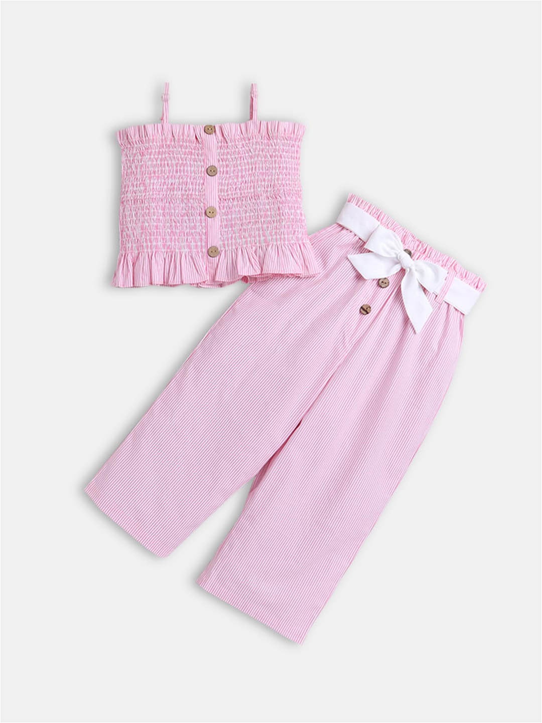 

Hopscotch Girls Pink Top with Trousers