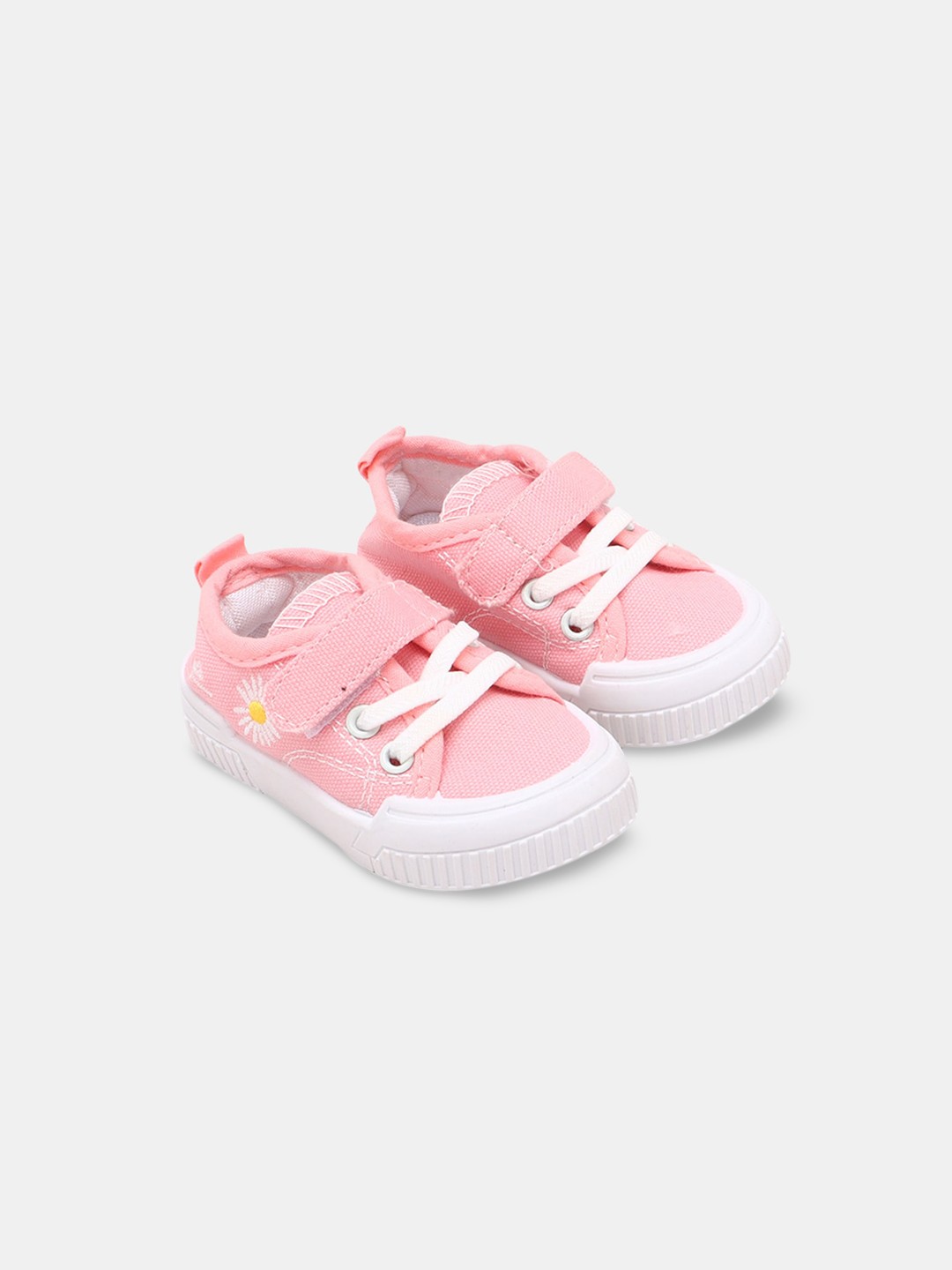 

Hopscotch Girls Pink Solid Booties