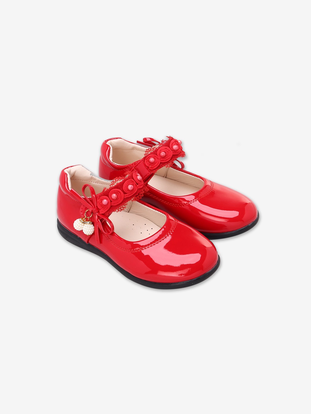 

Hopscotch Girls Red Ballerinas