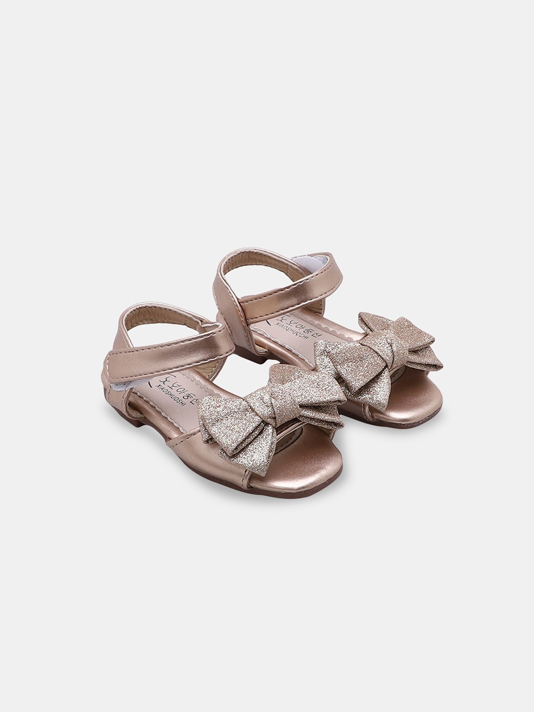 

Hopscotch Girls Pink Embellished Party Open Toe Flats