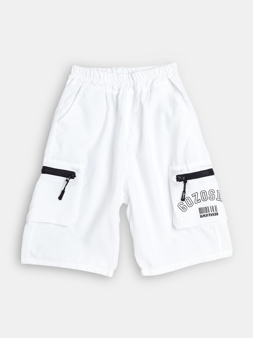 

Hopscotch Boys White Sports Shorts