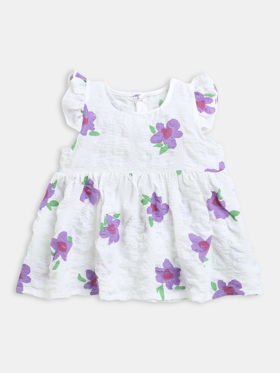 

Hopscotch White Floral Dress